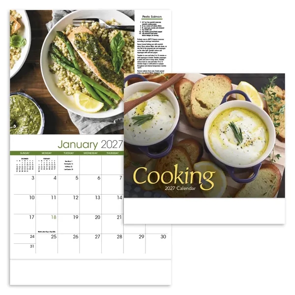 Cooking Appointment Calendar - Stapled... from ASI 40480 Koozie Group / HotLine®