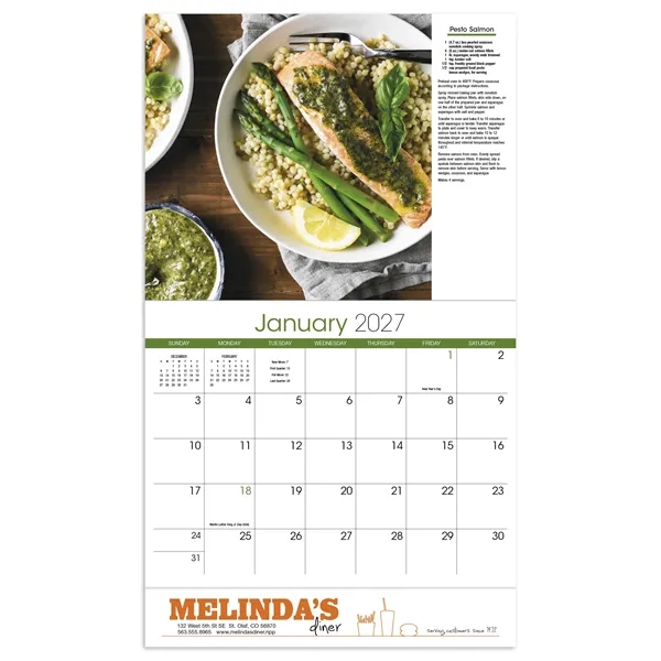 Cooking Appointment Calendar - Stapled... from ASI 40480 Koozie Group / HotLine®