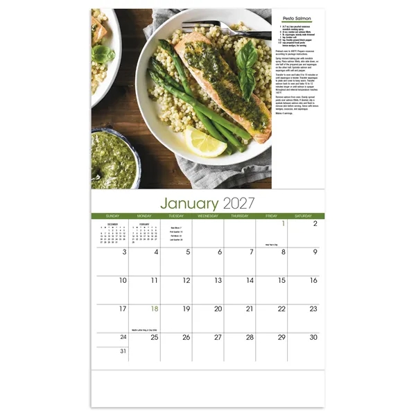 Cooking Appointment Calendar - Stapled... from ASI 40480 Koozie Group / HotLine®