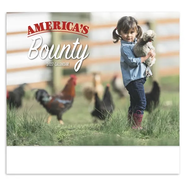 America's Bounty Appointment Calendar - Stapled... from ASI 40480 Koozie Group / HotLine®