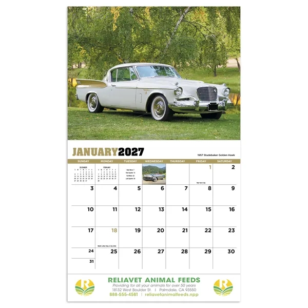 Highway Memories Appointment Calendar - Stapled... from ASI 40480 Koozie Group / HotLine®