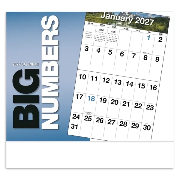 Big Numbers Appointment Calendar - Stapled... from ASI 40480 Koozie Group / HotLine®