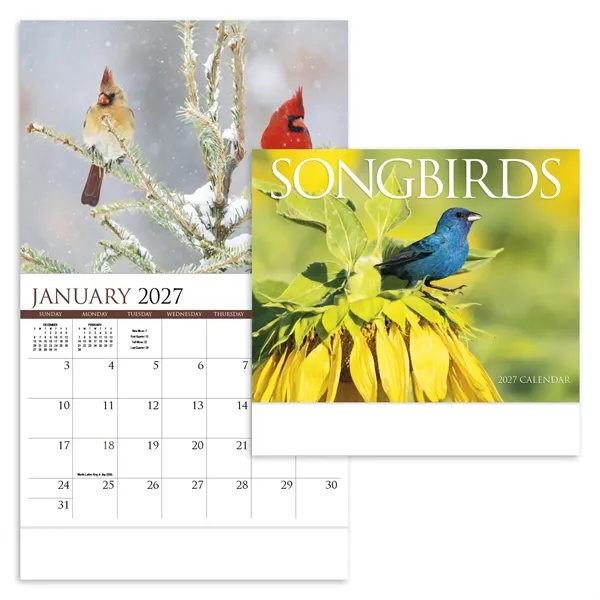 Songbirds Appointment Calendar - Stapled... from ASI 40480 Koozie Group / HotLine®