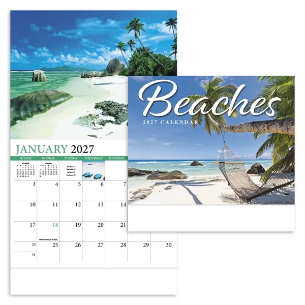 Beaches Appointment Calendar - Stapled... from ASI 40480 Koozie Group / HotLine®