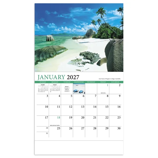 Beaches Appointment Calendar - Stapled... from ASI 40480 Koozie Group / HotLine®