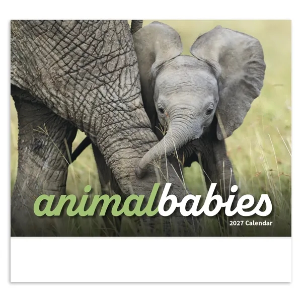 Animal Babies Appointment Calendar - Stapled... from ASI 40480 Koozie Group / HotLine®