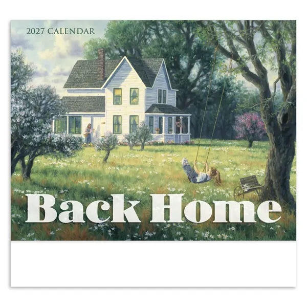 Back Home Appointment Calendar - Stapled... from ASI 40480 Koozie Group / HotLine®