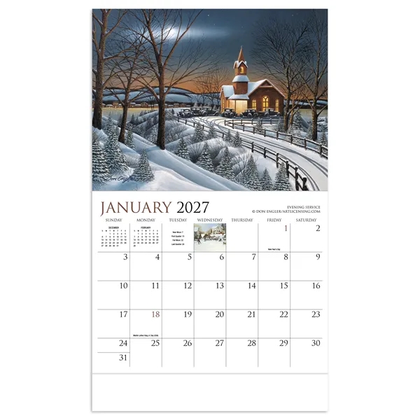 Back Home Appointment Calendar - Stapled... from ASI 40480 Koozie Group / HotLine®