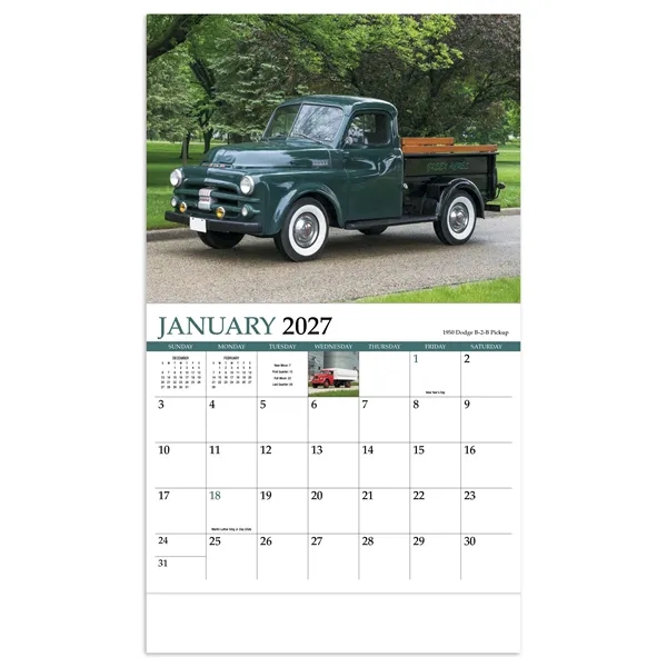 Classic Trucks Appointment Calendar - Stapled... from ASI 40480 Koozie Group / HotLine®