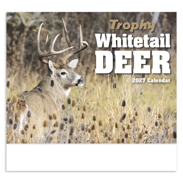 Trophy Whitetail Deer Appointment Calendar - Stapled... from ASI 40480 Koozie Group / HotLine®