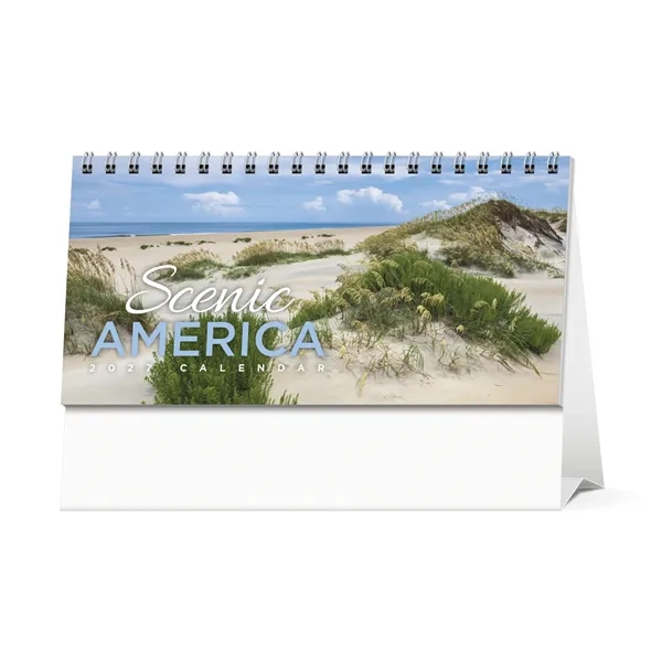 Scenic America® Desk Tent Calendar... from ASI 40480 Koozie Group / HotLine®