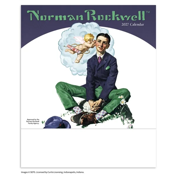 Norman Rockwell Mini Calendar... from ASI 40480 Koozie Group / HotLine®
