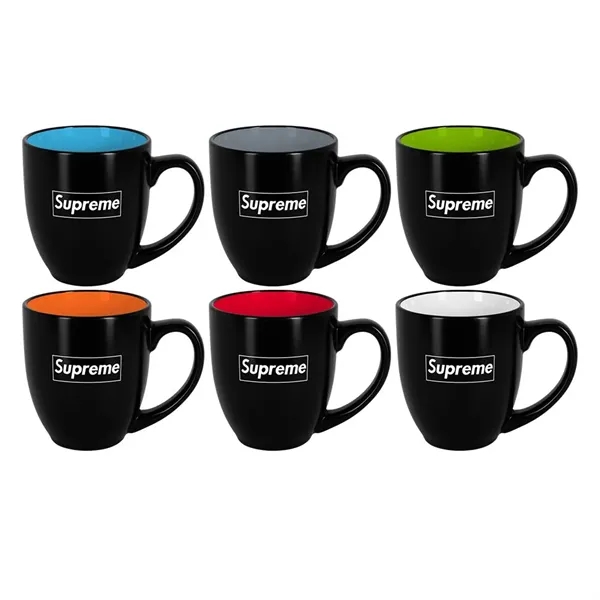 16oz Bistro Two-Tone Matte Mug... from ASI 88060 Snugz/USA Inc