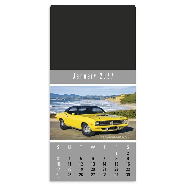 Press-N-Stick Cruisin' Cars Calendar... from ASI 40480 Koozie Group