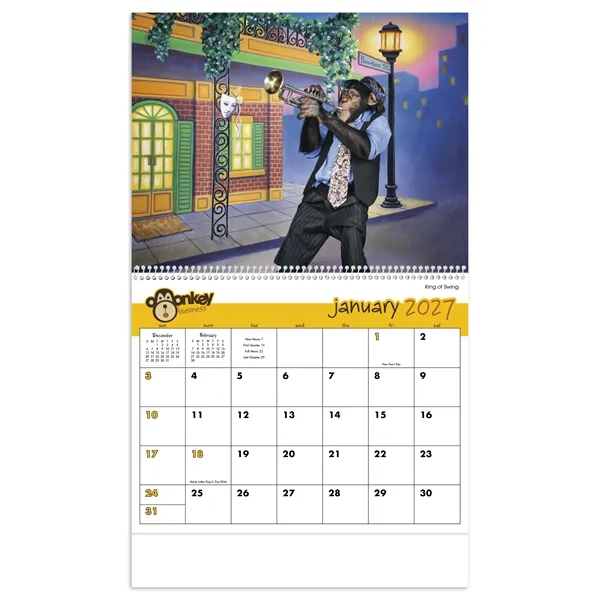 Monkey Business... from ASI 40480 Koozie Group / Norwood Triumph Calendar