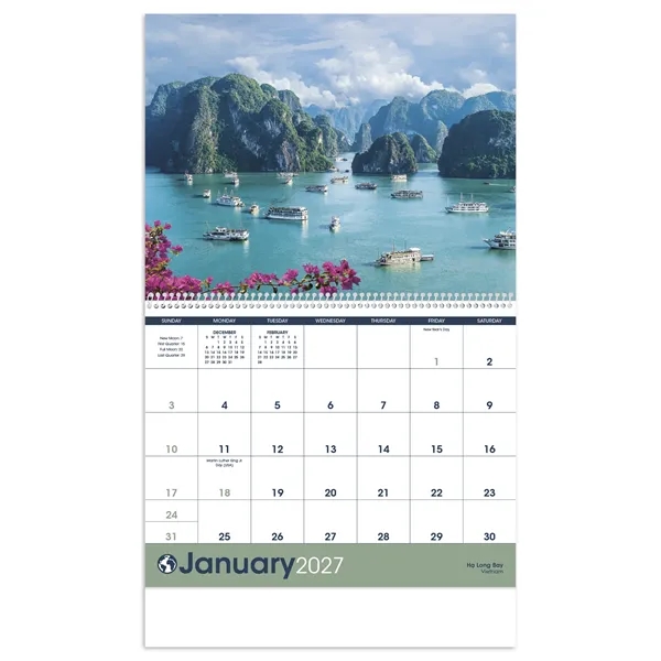 World Scenic... from ASI 40480 Koozie Group / Norwood Triumph Calendar