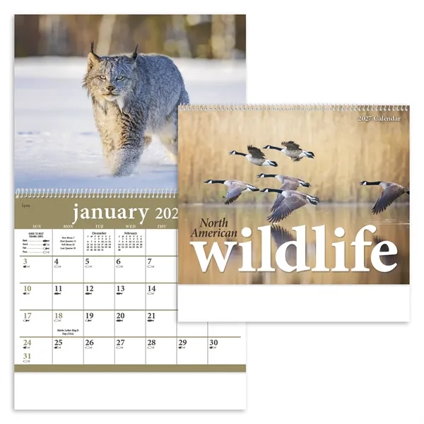 North American Wildlife... from ASI 40480 Koozie Group / Norwood Triumph Calendar