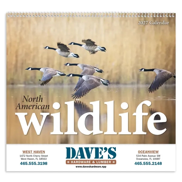 North American Wildlife... from ASI 40480 Koozie Group / Norwood Triumph Calendar