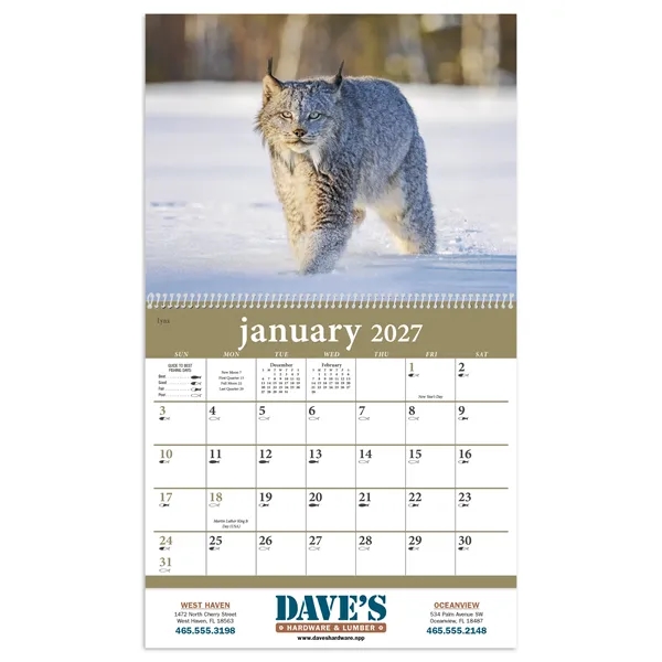 North American Wildlife... from ASI 40480 Koozie Group / Norwood Triumph Calendar