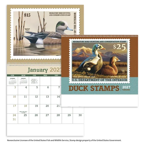 Duck Stamps... from ASI 40480 Koozie Group / Norwood Triumph Calendar