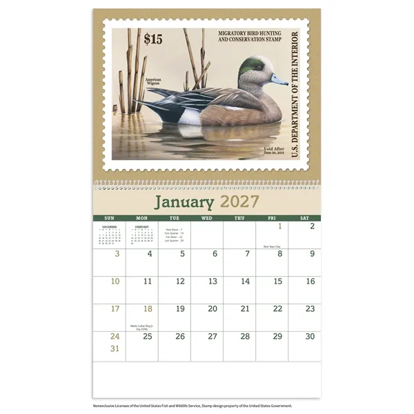 Duck Stamps... from ASI 40480 Koozie Group / Norwood Triumph Calendar