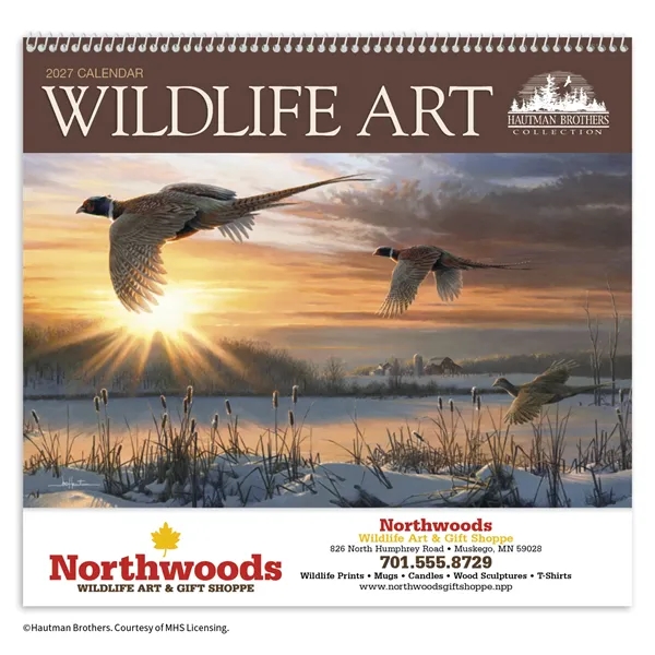 Wildlife Art by the Hautman Brothers... from ASI 40480 Koozie Group / Norwood Triumph Calendar