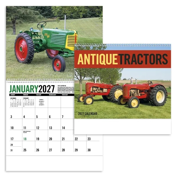 Antique Tractors... from ASI 40480 Koozie Group / Norwood Triumph Calendar