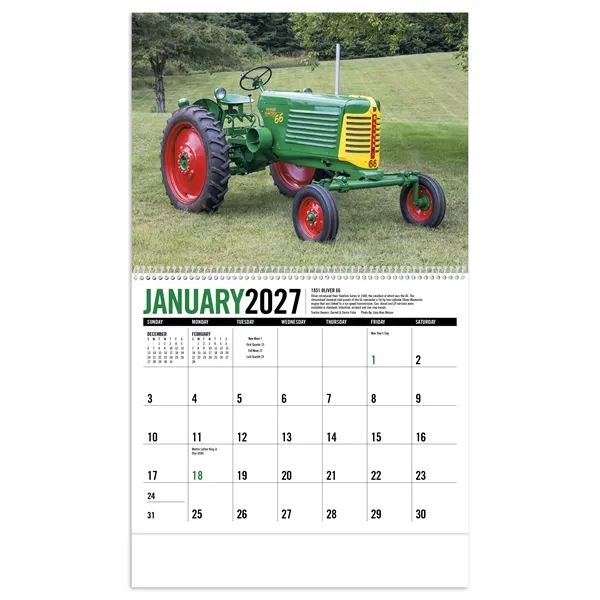 Antique Tractors... from ASI 40480 Koozie Group / Norwood Triumph Calendar