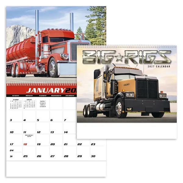 Big Rigs... from ASI 40480 Koozie Group / Norwood Triumph Calendar