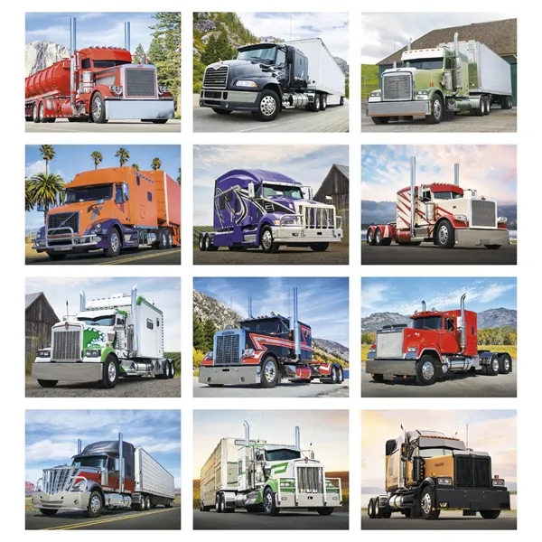 Big Rigs... from ASI 40480 Koozie Group / Norwood Triumph Calendar