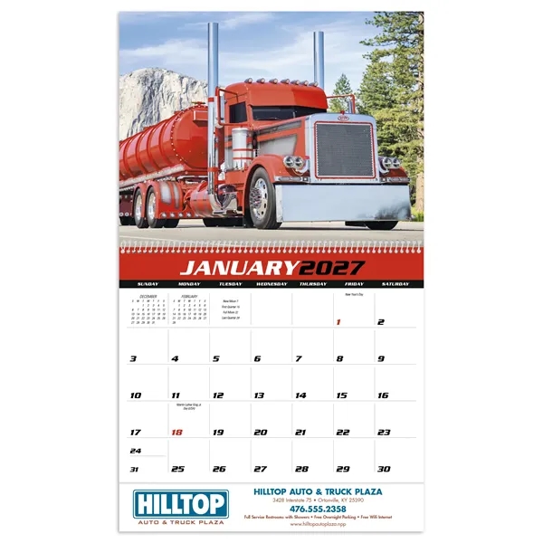 Big Rigs... from ASI 40480 Koozie Group / Norwood Triumph Calendar