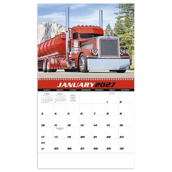 Big Rigs... from ASI 40480 Koozie Group / Norwood Triumph Calendar