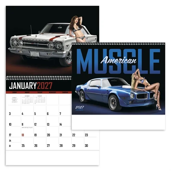 American Muscle... from ASI 40480 Koozie Group / Norwood Triumph Calendar