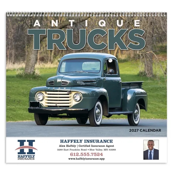 Antique Trucks... from ASI 40480 Koozie Group / Norwood Triumph Calendar