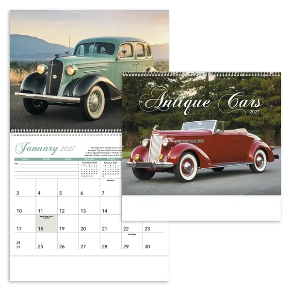 Antique Cars... from ASI 40480 Koozie Group / Norwood Triumph Calendar