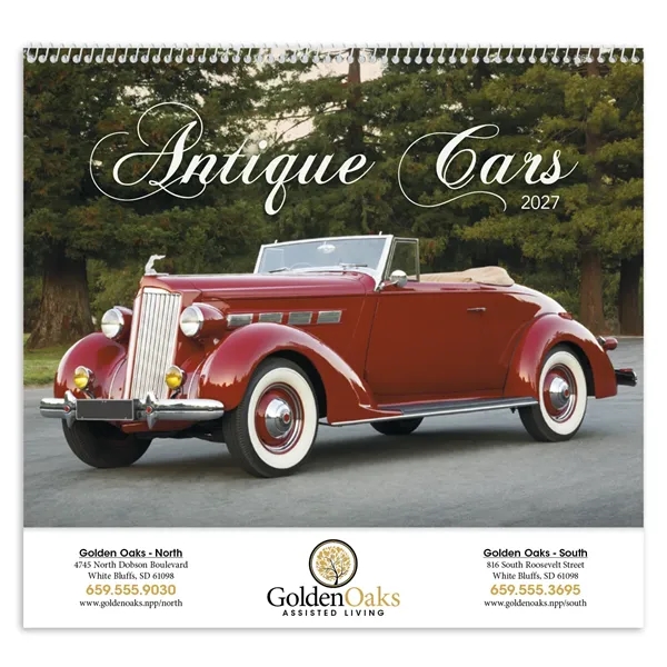 Antique Cars... from ASI 40480 Koozie Group / Norwood Triumph Calendar