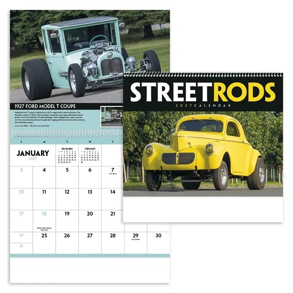 Street Rods... from ASI 40480 Koozie Group / Norwood Triumph Calendar