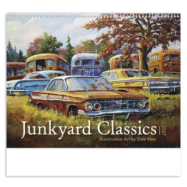 Junkyard Classics by Dale Klee... from ASI 40480 Koozie Group / Norwood Triumph Calendar