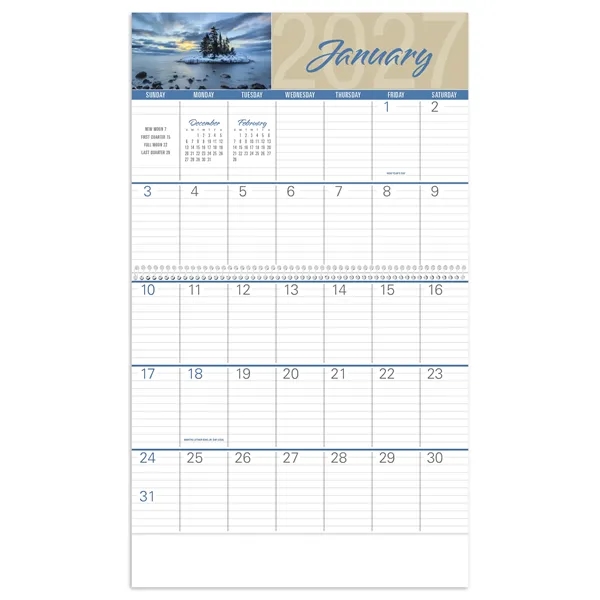 Scenes of America Big Block Memo... from ASI 40480 Koozie Group / Norwood Triumph Calendar