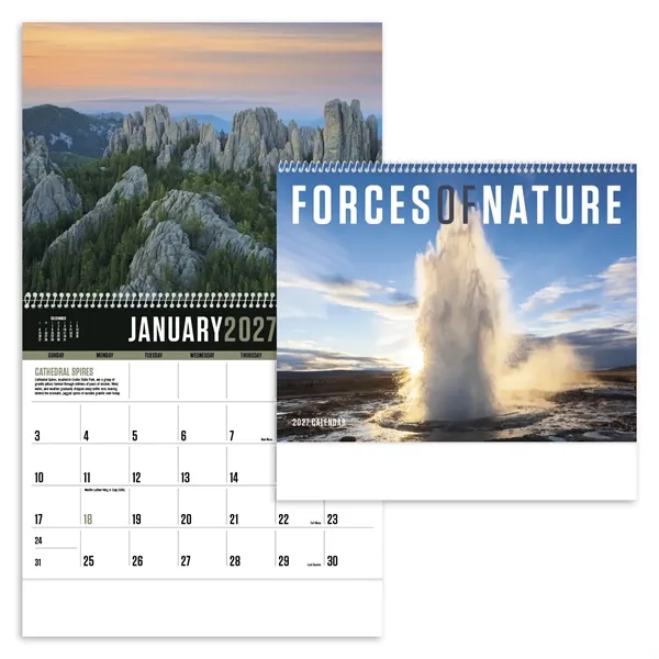 Forces of Nature... from ASI 40480 Koozie Group / Norwood Triumph Calendar