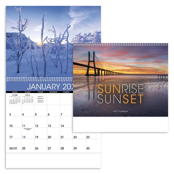 Sunrise Sunset... from ASI 40480 Koozie Group / Norwood Triumph Calendar