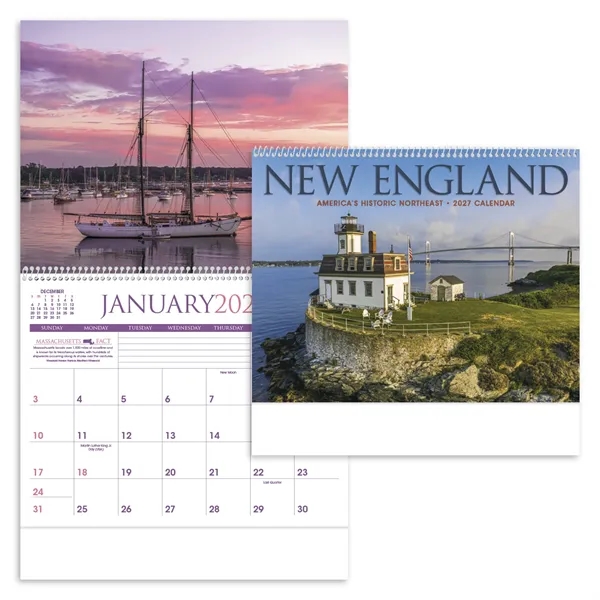 New England... from ASI 40480 Koozie Group / Norwood Triumph Calendar