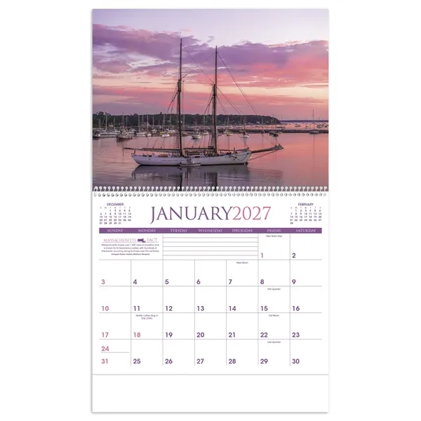 New England... from ASI 40480 Koozie Group / Norwood Triumph Calendar