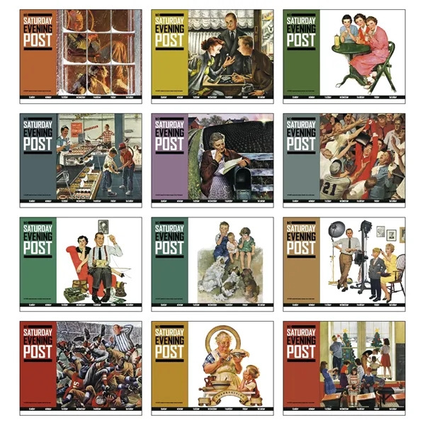 The Saturday Evening Post... from ASI 40480 Koozie Group / Norwood Triumph Calendar