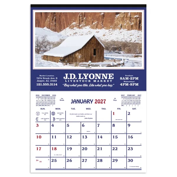 Farm Calendar... from ASI 40480 Koozie Group