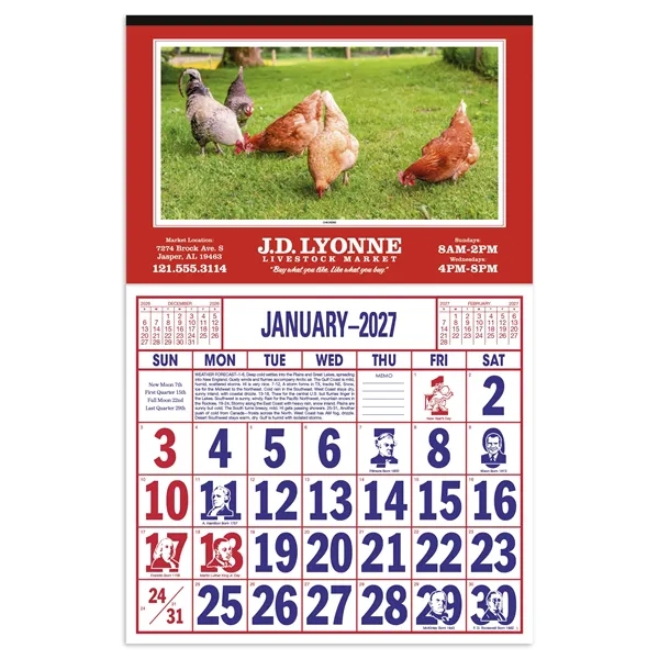 Large Everyday Farm Memo... from ASI 40480 Koozie Group