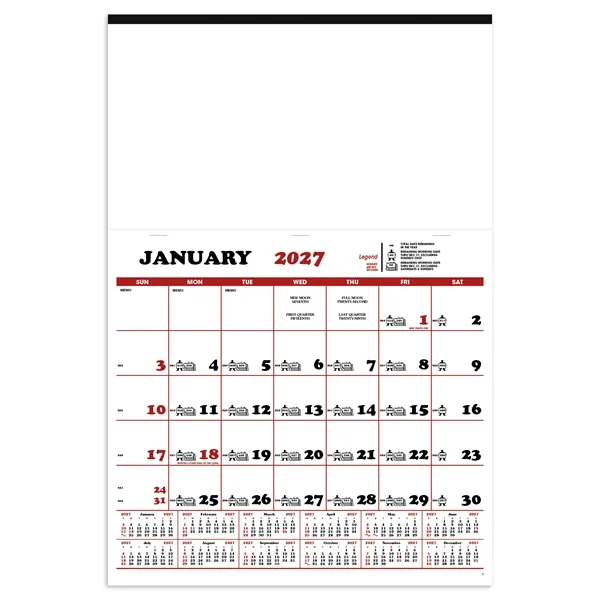 Contractor's Apron Calendar... from ASI 40480 Koozie Group