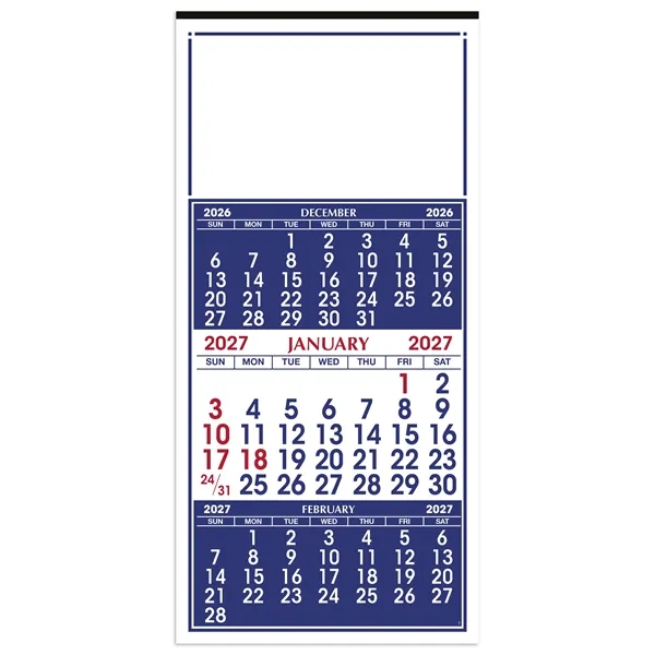 3 Month Display 12-Sheet Calendar... from ASI 40480 Koozie Group