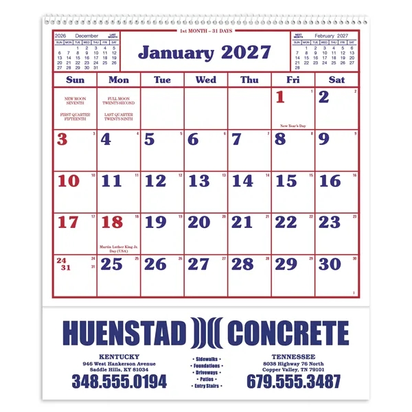 Home/Office Appointment Calendar... from ASI 40480 Koozie Group