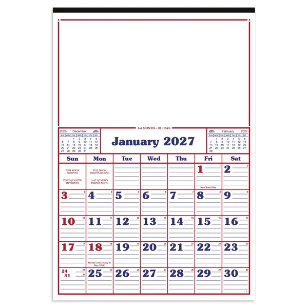 Commercial 12-Sheet Calendar... from ASI 40480 Koozie Group
